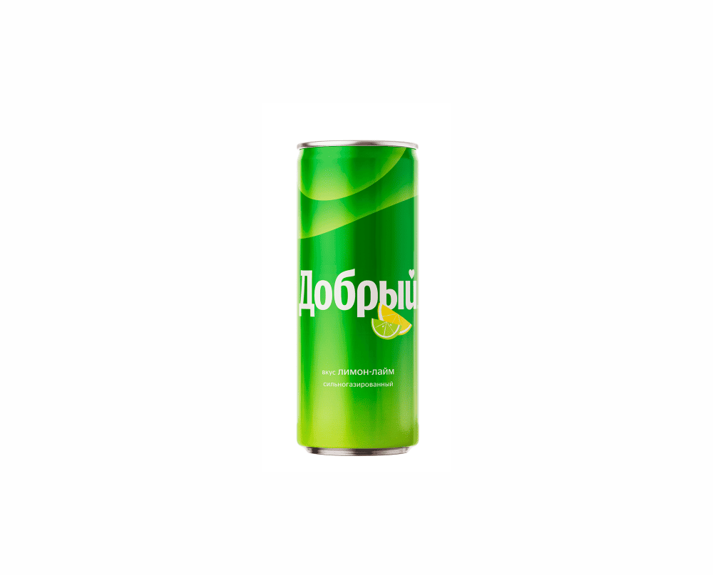 Напитки Добрый лайм 0,33
